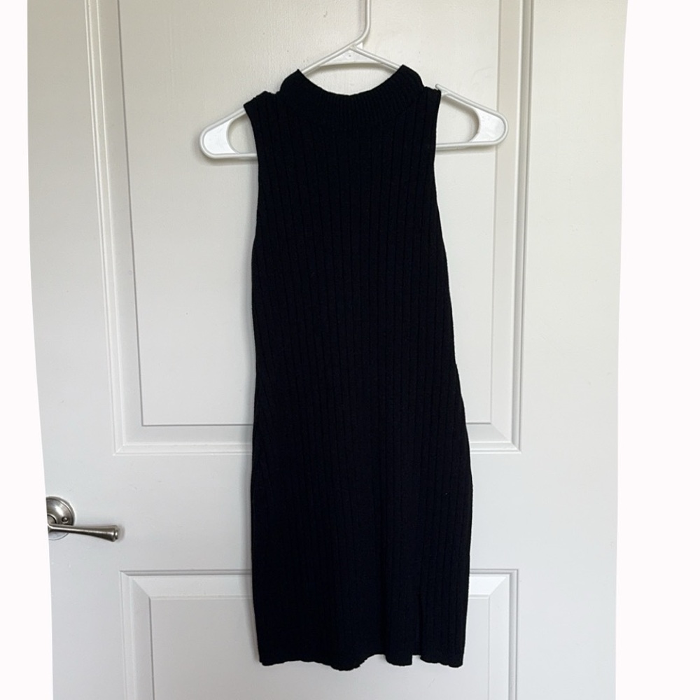 Ribbed Sweater Dress